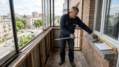 С чего начать остекление балкона: этапы работ по порядку