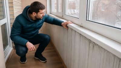 Продувает балкон из-под окон: почему и что делать