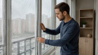 Шумит остекление балкона в дождь и ветер: как убрать